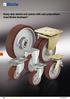 Heavy duty wheels and castors with cast polyurethane tread Blickle Besthane