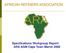 AFRICAN REFINERS ASSOCIATION. Specifications Workgroup Report: ARA AGM Cape Town March 2008