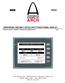ARCHWEIGH 1000 BELT SCALE WITH TOUCH PANEL DISPLAY
