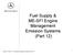 Fuel Supply & ME-SFI Engine Management Emission Systems (Part 12) 508 HO Part 12 - Emission systems (WJB)