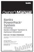 Owner smanual. Banks PowerPack System. Including: Banks Stinger System & Optional Ottomind. Ford 6.8L V-10 Class-C Motorhome