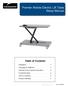 Premier Mobile Electric Lift Table Setup Manual