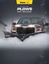 Snow Control. PLOWS Plows / Rotary Brooms