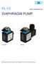 FL 10 DIAPHRAGM PUMP INSTALLATION INSTRUCTIONS. Before operating the pump, please read the Installation Instructions and safety precautions.