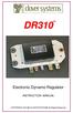 Electronic Dynamo Regulator INSTRUCTION MANUAL. COPYRIGHT 2015 CLOVER SYSTEMS All Rights Reserved