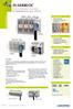 FUSERBLOC Fuse combination switches for industrial fuses up to 1250 A