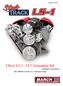 Revised Chevy LS-1 - LS-7 Serpentine Kit. Installation Instructions Kit #20040 (Corvette LS-1, Alternator Only)