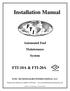 Installation Manual. Automated Fuel. Maintenance. System FUEL TECHNOLOGIES INTERNATIONAL LLC