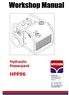 HPP06. Hydraulic Powerpack. HYCON A/S Juelstrupparken 11 DK-9530 Støvring Denmark