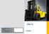 Some of the photos may include optional equipment. HYUNDAI DIESEL FORKLIFT TRUCKS Applied Tier 3 Engine 250D-7E PLEASE CONTACT