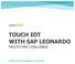TOUCH IOT WITH SAP LEONARDO PROTOTYPE CHALLENGE CONNECTED MOTORBIKES/ SCOOTERS