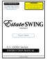 EstateSwing.com. Plug-in Option. E-S 1000H Series INSTRUCTION MANUAL