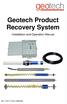 Geotech Product Recovery System