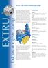EXTRU - the reliable extrusion gear pump