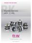 TORSIONALLY RIGID AND FLEXIBLE BELLOWS COUPLINGS. SERIES BK 2 10,000 Nm. THE ULTIMATE COUPLING FROM 2 10,000 Nm.