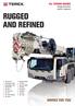 rugged and refined all TeRRain cranes Range brochure metric / imperial