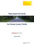 Road Impact Fee Study. for Volusia County, Florida