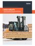 7 SERIES FORKLIFTS. Internal Combustion Pneumatic Tire Lift Trucks D(G)35S-7 / D(G)40S-7 / D(G)45S-7 / D(G)50C-7 / D(G)55C-7