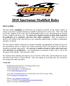 2018 Sportsman Modified Rules