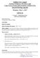 Malibu City Council Zoning Ordinance Revisions and Code Enforcement Subcommittee (ZORACES) Special Meeting Agenda. Monday, May 1, :00 P.M.