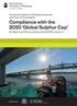 Compliance with the 2020 Global Sulphur Cap