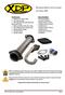 XDP Complete EGR Race Track Kit w/up-pipe. Item Number: XD144