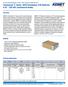 Surface Mount Multilayer Ceramic Chip Capacitors (SMD MLCCs) Commercial L Series, SnPb Termination, X7R Dielectric 6.3V 250 VDC (Commercial Grade)