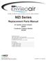 Single and Multi-Zone Ductless Inverter Split Systems. MZI Series. Replacement Parts Manual