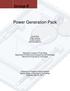Power Generation Pack