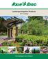 Landscape Irrigation Products