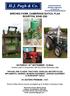 BIRCHES FARM, CAMBRIDGE BATCH, FLAX BOURTON, BS48 3QS. SATURDAY 16 th SEPTEMBER am Auction sale in conjunction with the North Somerset rally