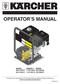 OPERATOR S MANUAL HD 2.3/24 P CD HD 2.3/23 P CD