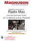 Installation Instructions for: Radix Max. Intercooled Supercharger System GM 6.0L & 6.2L TRUCKS