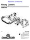 Rotary Cutters DB(M) P Parts Manual. Copyright 2018 Printed 07/10/18