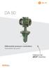 DA 50. Differential pressure controllers Adjustable set-point