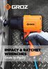 IMPACT & RATCHET WRENCHES. Create an impact! CAT 600
