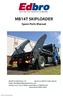 MB14T SKIPLOADER Spare Parts Manual