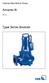 Submersible Motor Pump. Amarex N. 60 Hz. Type Series Booklet