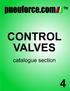 Control Valve Specifications