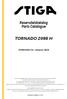 Reservdelskatalog Parts Catalogue TORNADO 2098 H. 2T /14 - Season 2015