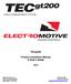 TECgt200. Product Installation Manual & User s Guide. v0.3