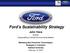 Ford s Sustainability Strategy
