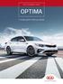2019 GUIDEBOOK SERIES OPTIMA. A simple guide to help you decide