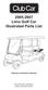 Limo Golf Car Illustrated Parts List Gasoline and Electric Vehicles
