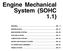 Engine Mechanical System (SOHC 1.1)