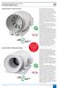 Ultra-quiet circular duct fans TD-SILENT ECOWATT Series