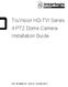 TruVision HD-TVI Series 4 PTZ Dome Camera Installation Guide