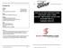 INSTALLATION INSTRUCTIONS FOR PART #20011WRX WATER / METHANOL INJECTION SYSTEM FOR ALL SUBARU WRX/STI
