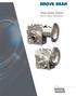 Stainless Steel. Worm Gear Reducers. A Regal Brand