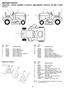 REPAIR PARTS TRACTOR - MODEL NUMBER PO16542LT ( ), PRODUCT NO DECALS